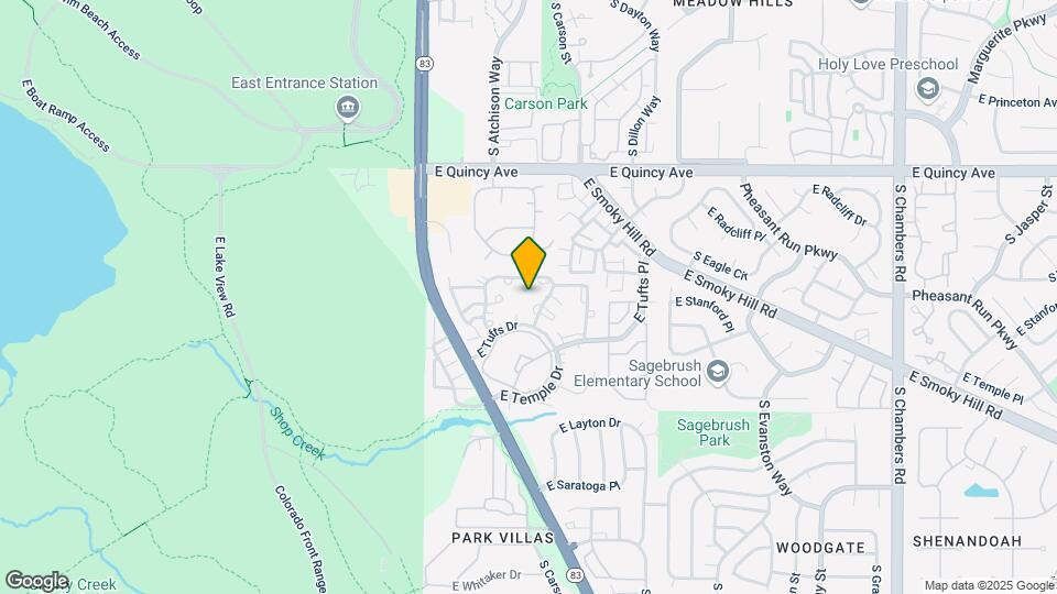 14026 E Stanford Cir Map and Location Details