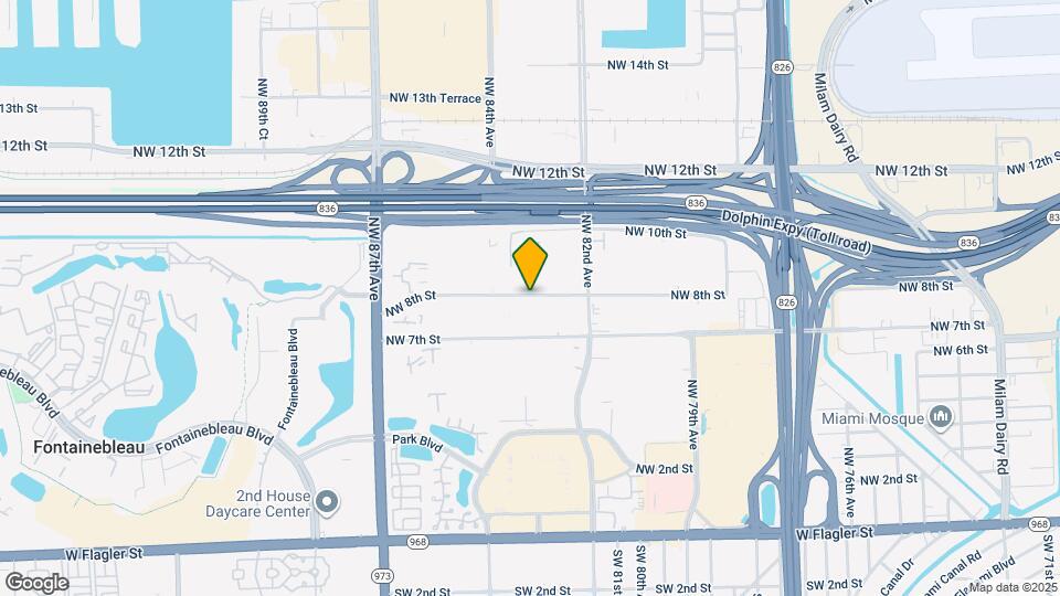 8320 NW 8th St Map and Location Details