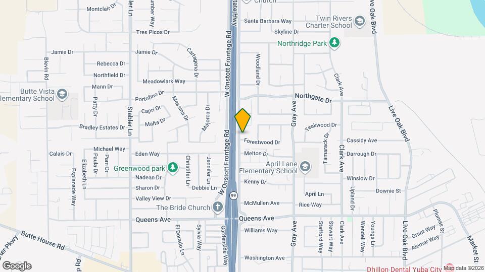 1297-1299 Forestwood Dr Map and Location Details