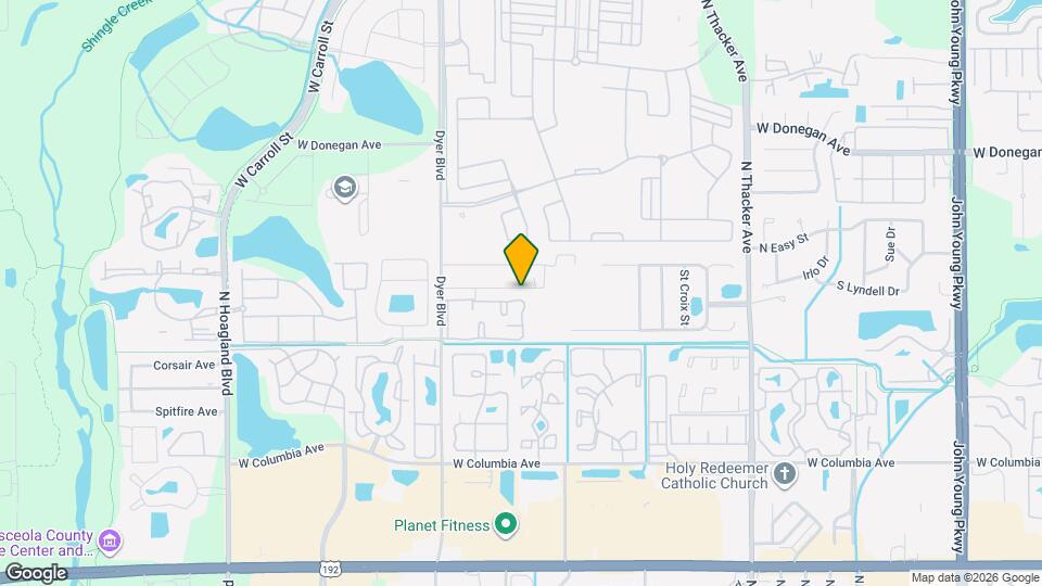 2902 W Fox Squirrel Dr Map and Location Details