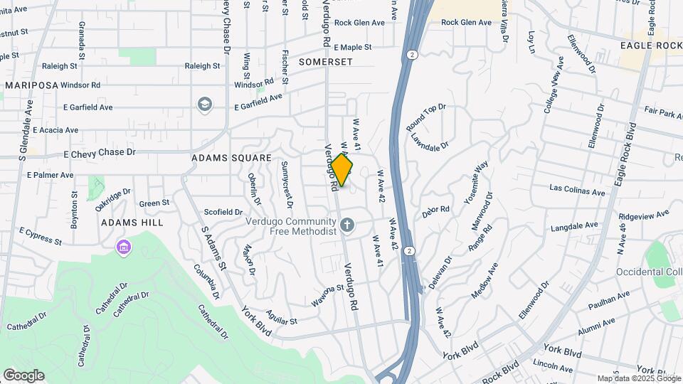 4426 Verdugo Rd, Los Angeles, CA 90065 Map and Location Details