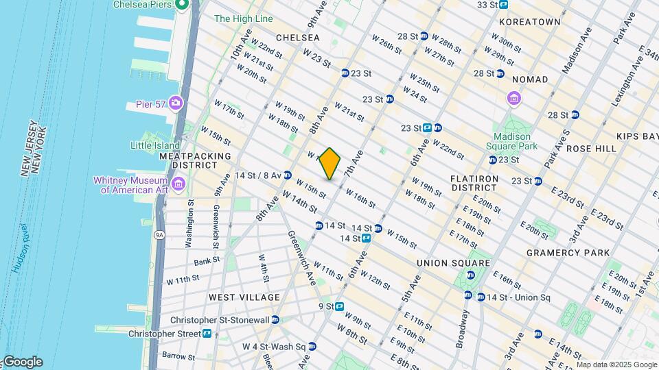 210 West 16th Street Map and Location Details