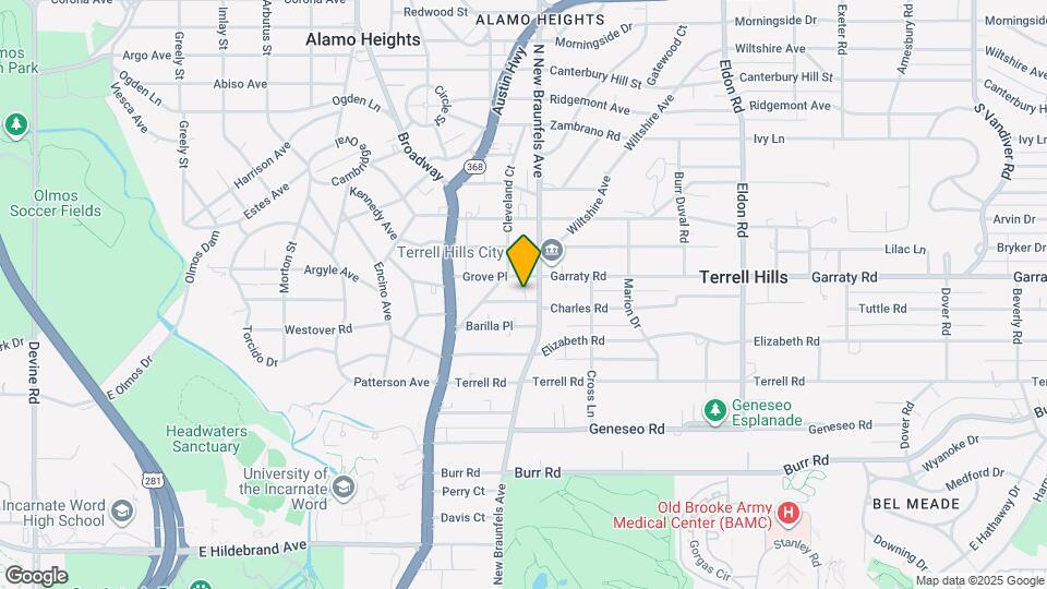 123 Marcia Pl Map and Location Details