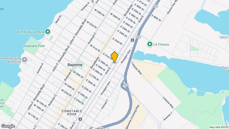 440 Ave E, Unit 2 Map and Location Details