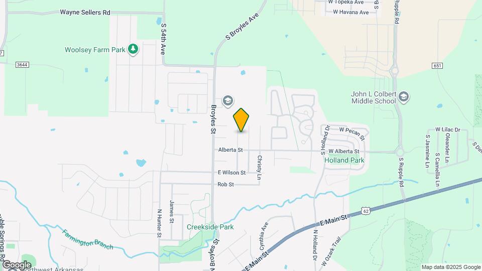 268 Kelsey Ln Map and Location Details