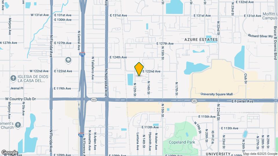 11733 N 12th St Map and Location Details