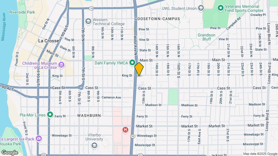 207 West Ave S Map and Location Details