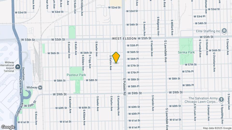 4036 W 57th St Map and Location Details