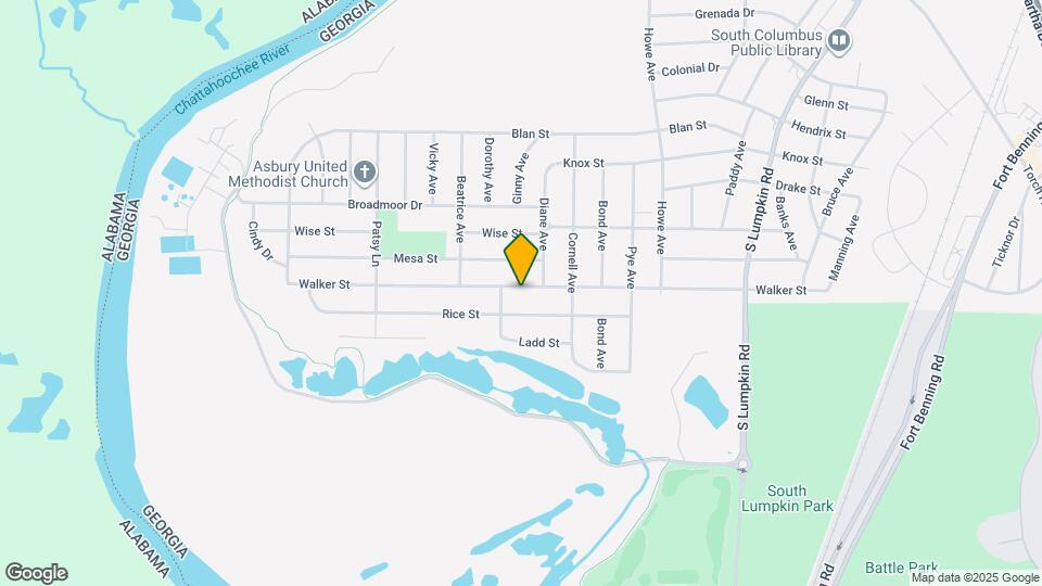 2716 Walker St Mapa y Detalles de la Ubicación