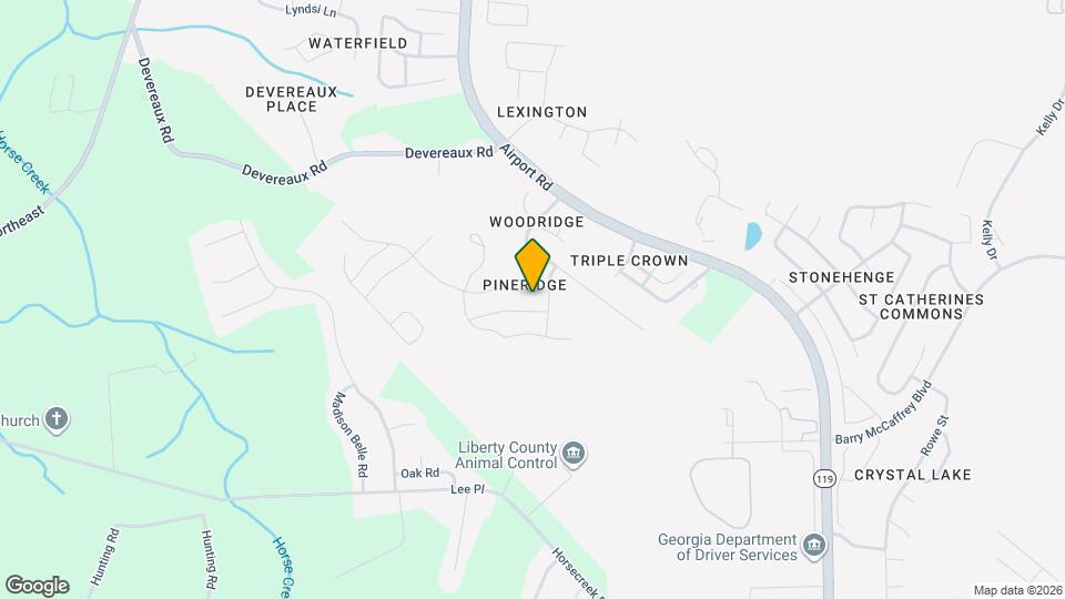 1262 Windrow Dr Map and Location Details