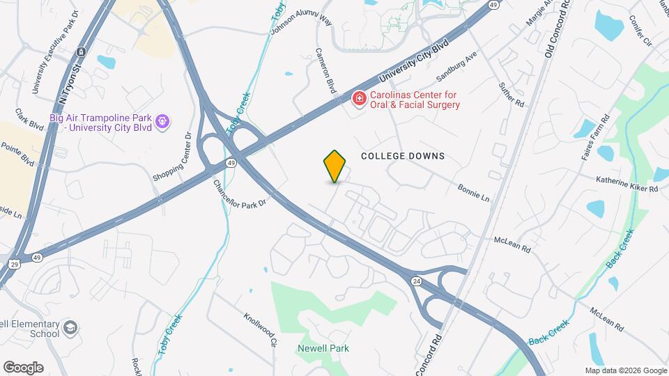 9123 Meadow Vista Rd Map and Location Details