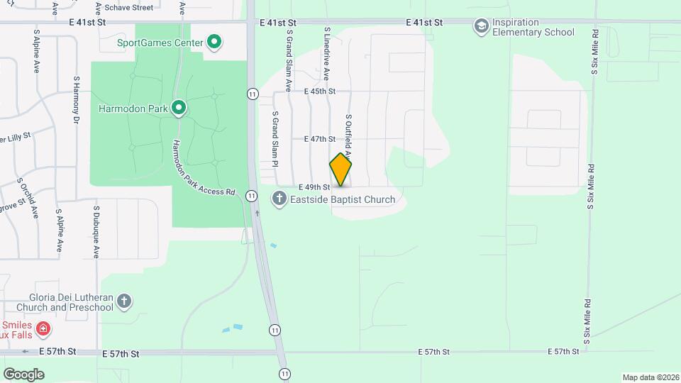 6505 E 49th St Map and Location Details