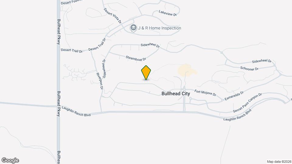 2879 Fort Mojave Dr Map and Location Details