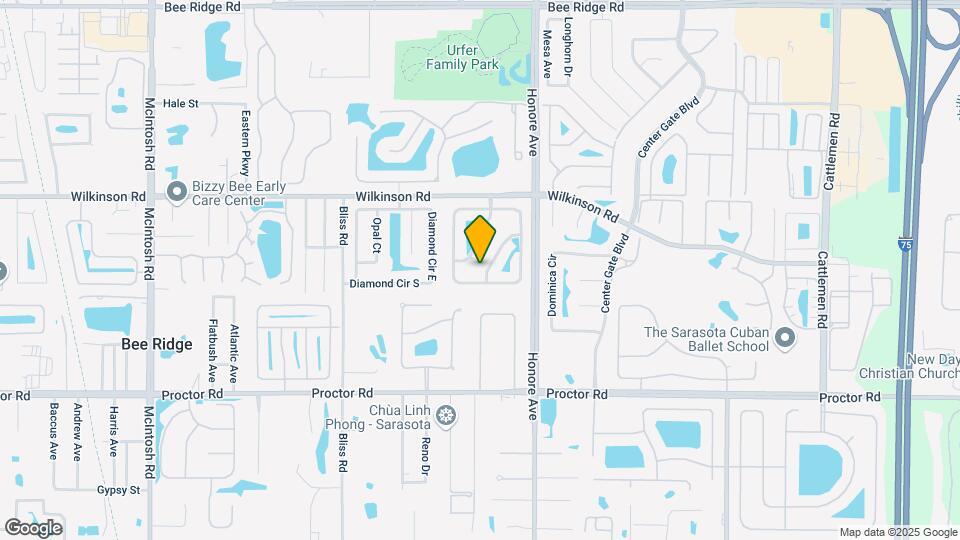 4454 Hollybrook Way Map and Location Details