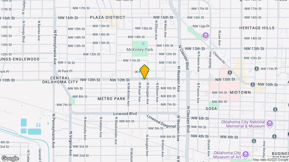 1410 NW 10th Street Mapa y Detalles de la Ubicación