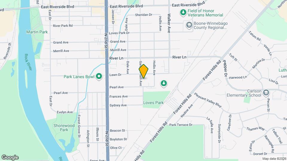 5315 Garden Plain Ave Map and Location Details