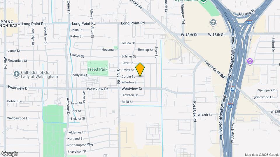 6509 Corbin St Map and Location Details