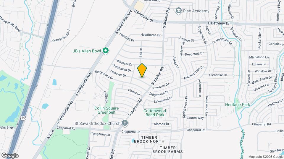 553 Hanover Dr Map and Location Details