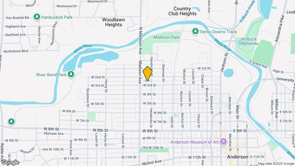 912 W 3rd St Map and Location Details