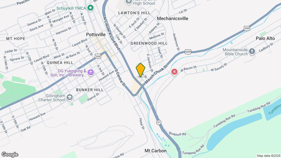 407 Hamilton St Mapa y Detalles de la Ubicación