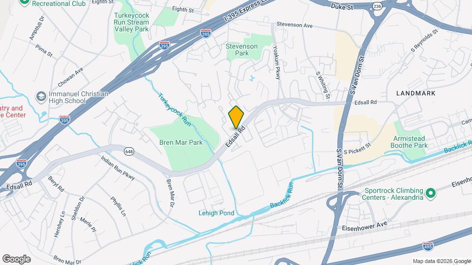6250 Edsall Rd, Unit 302E Map and Location Details