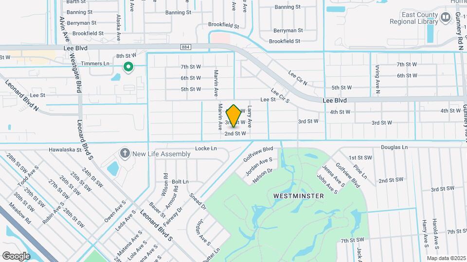 5210 2nd St W Map and Location Details