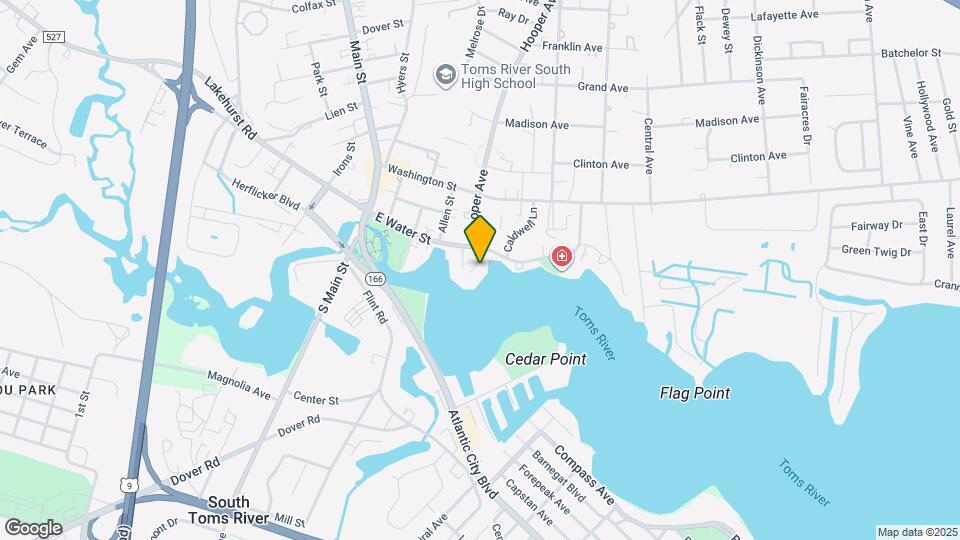 85 E Water St Map and Location Details