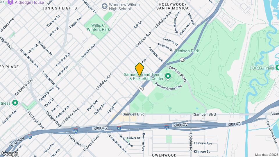 1030 Mt Auburn Ave Map and Location Details