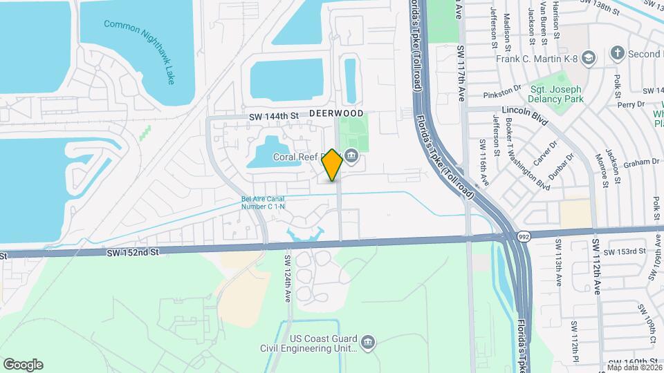 12232 SW 148th Terrace Map and Location Details