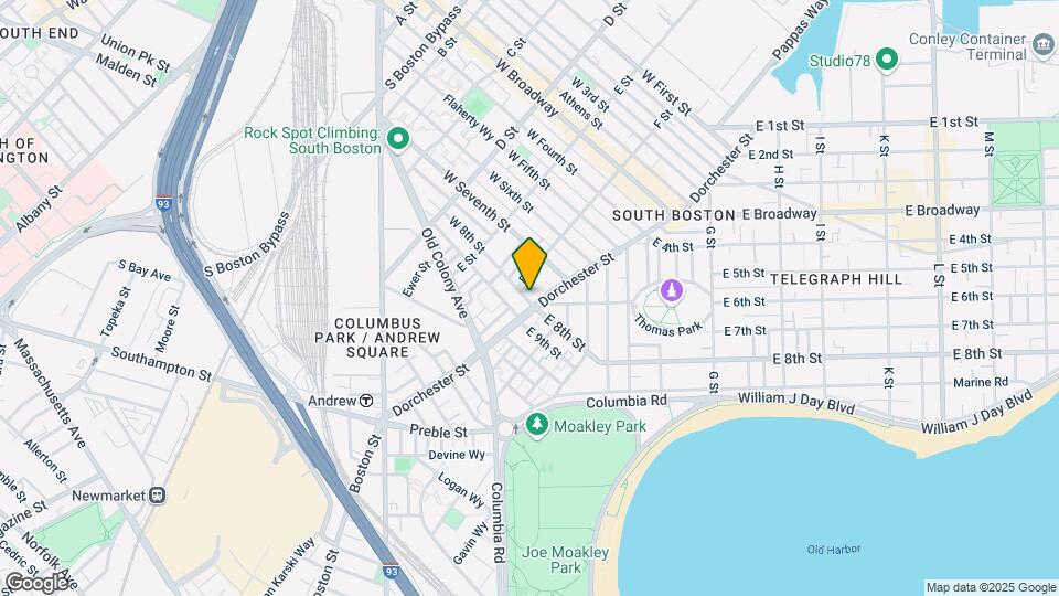 218 W 8th St, Unit 2 Map and Location Details