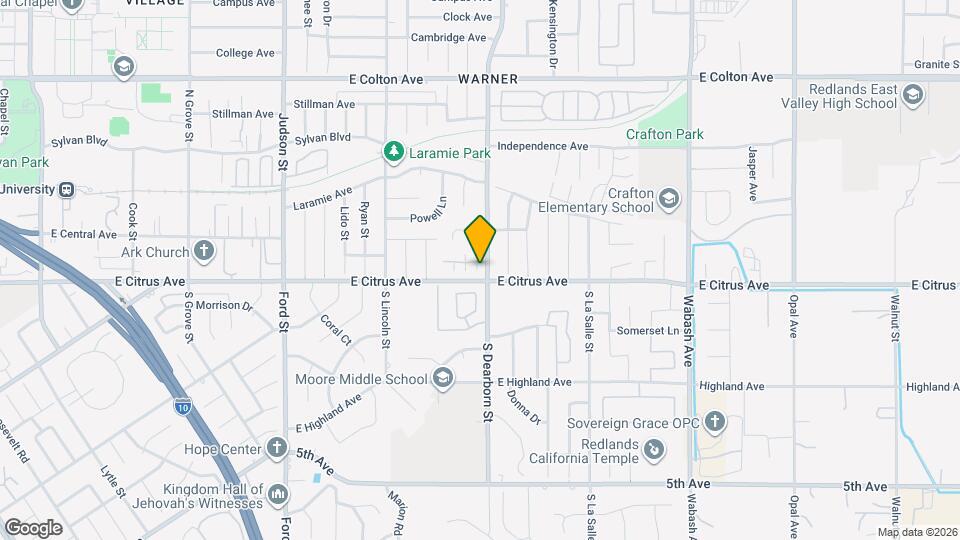 1594 Christopher Ln Map and Location Details