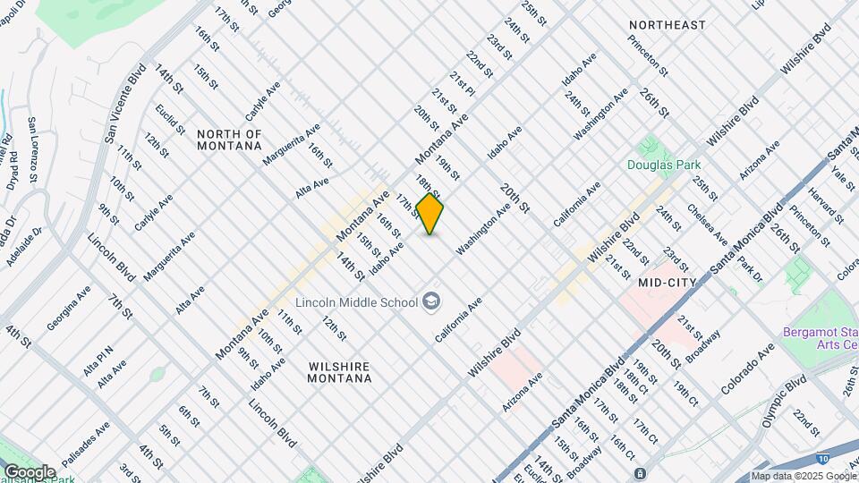 924 17th St Map and Location Details
