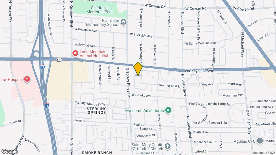 6305 Crosswood Ave Map and Location Details