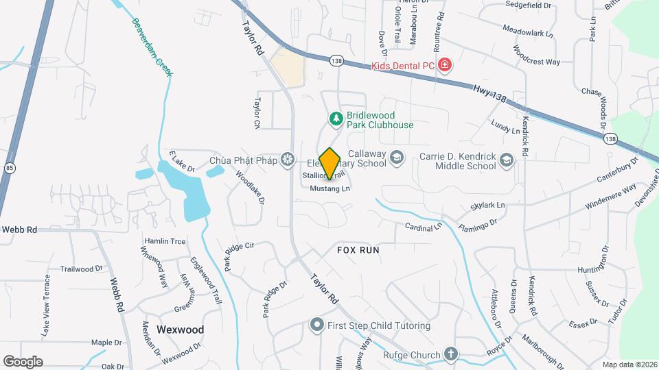 8063 Mustang Ln Map and Location Details