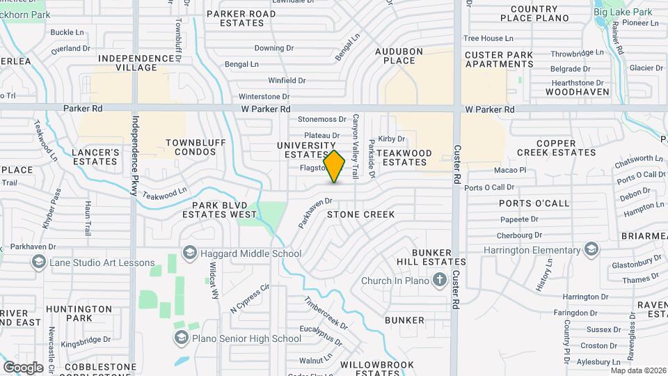 2416 Teakwood Ln Map and Location Details