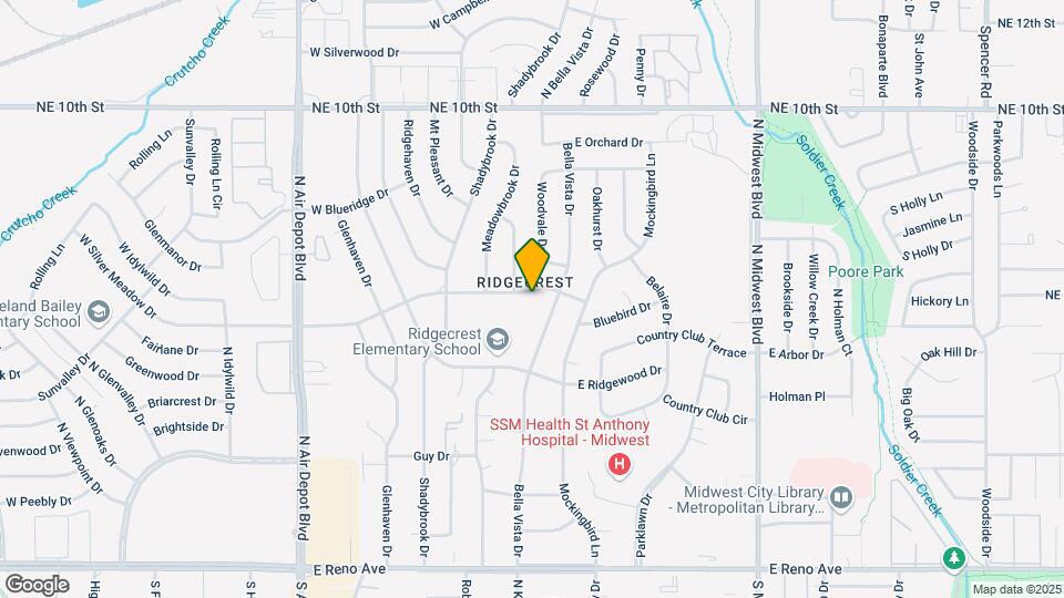 106 W Silver Meadow Dr Map and Location Details