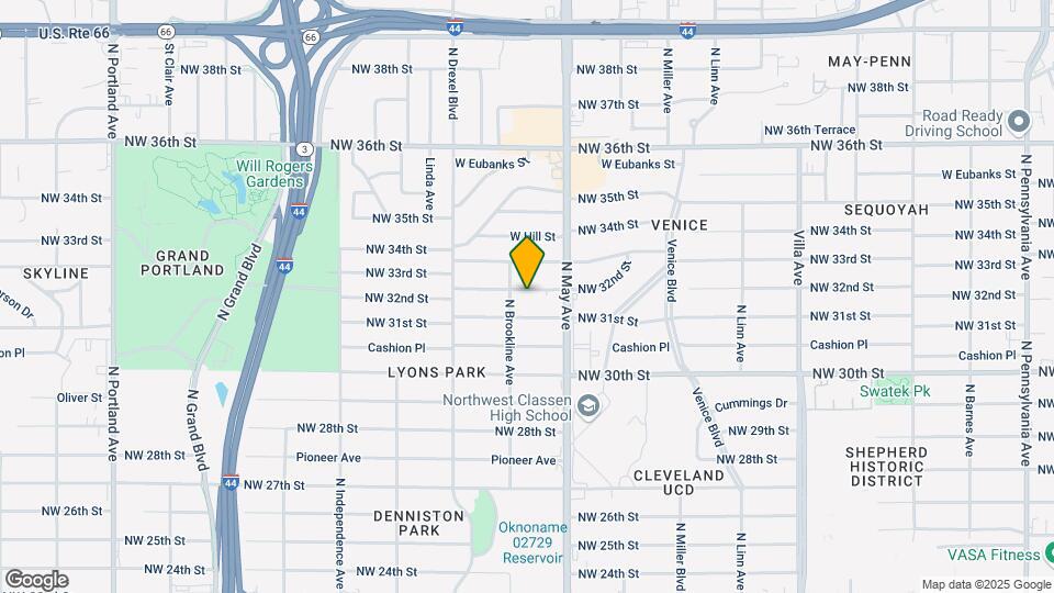 2934 NW 32nd St Map and Location Details
