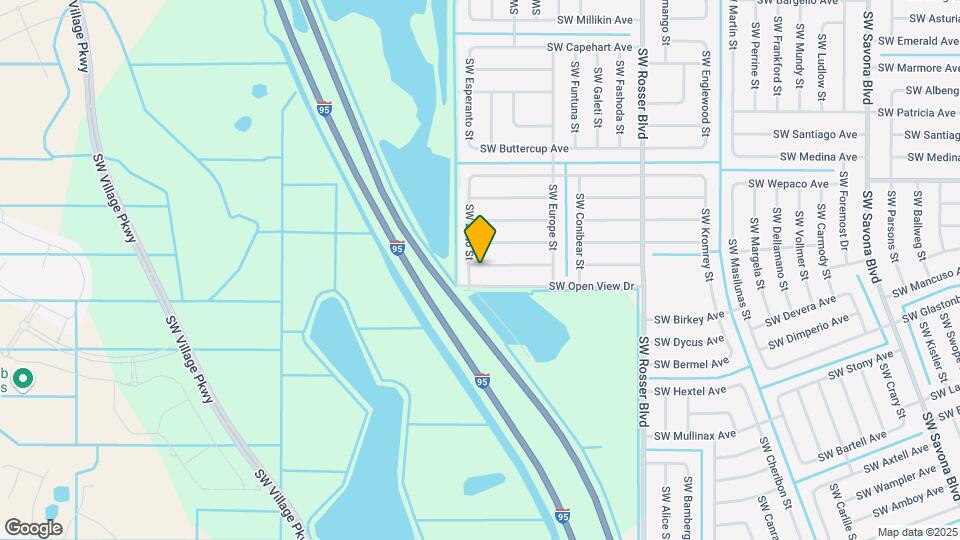 1890 SW Effland Ave Map and Location Details