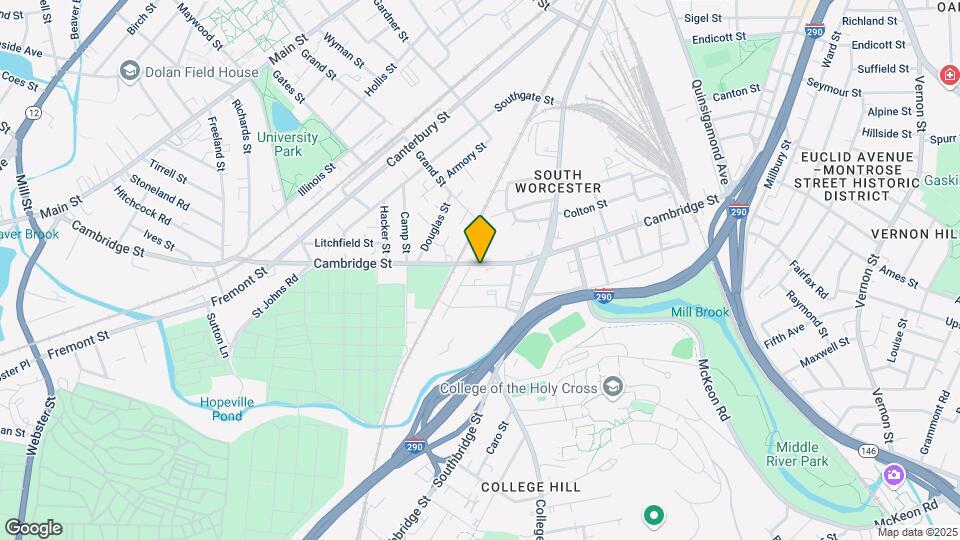 408 Cambridge St-Unit -1 Map and Location Details