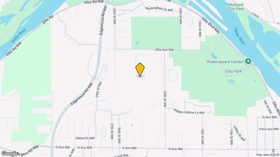 2018 Sugar Creek Dr NW Map and Location Details