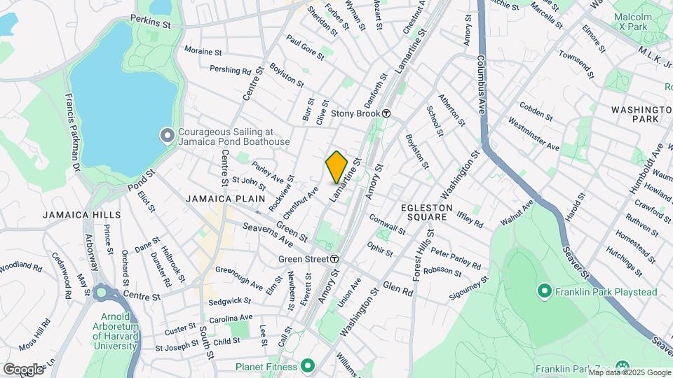 277 Lamartine St, Unit 1 Map and Location Details