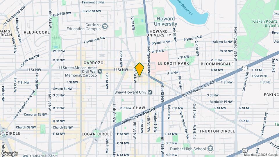 1912 8th St NW, Unit A Map and Location Details