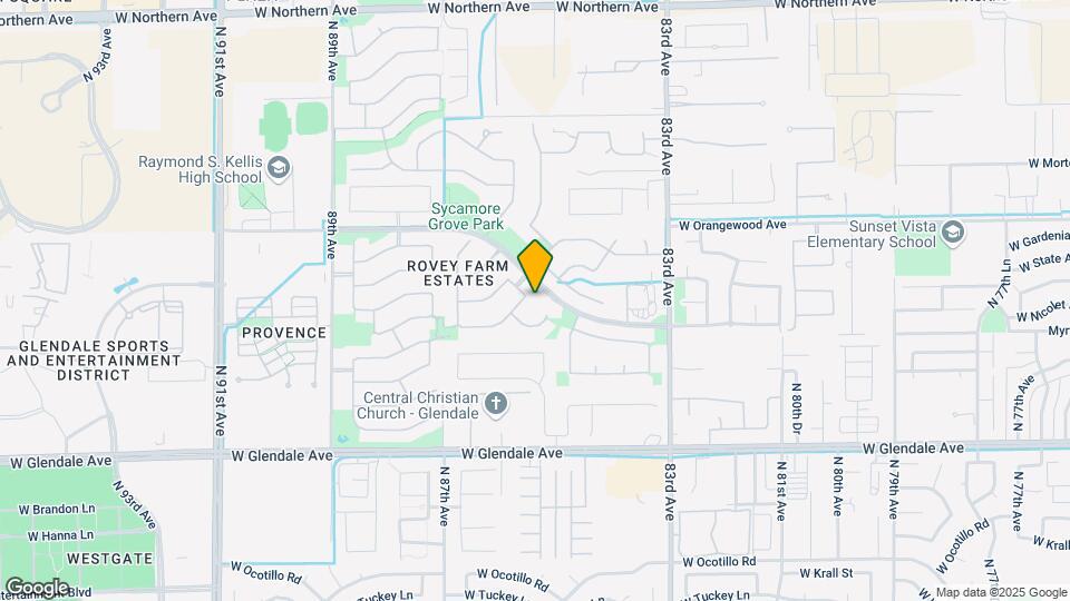 7317 N 85th Ave Mapa y Detalles de la Ubicación