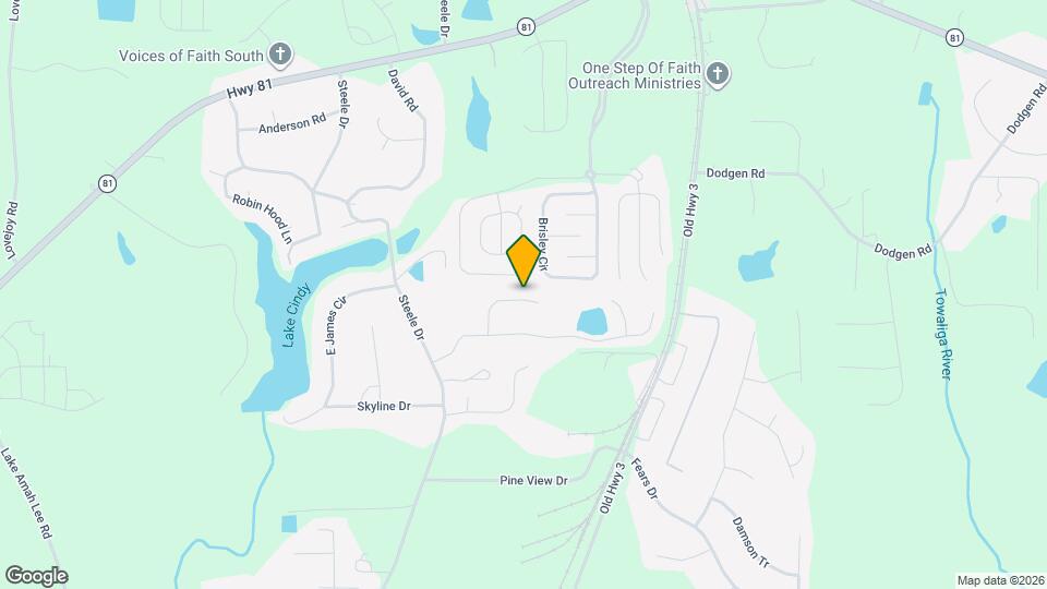 439 Pearson Cir Map and Location Details