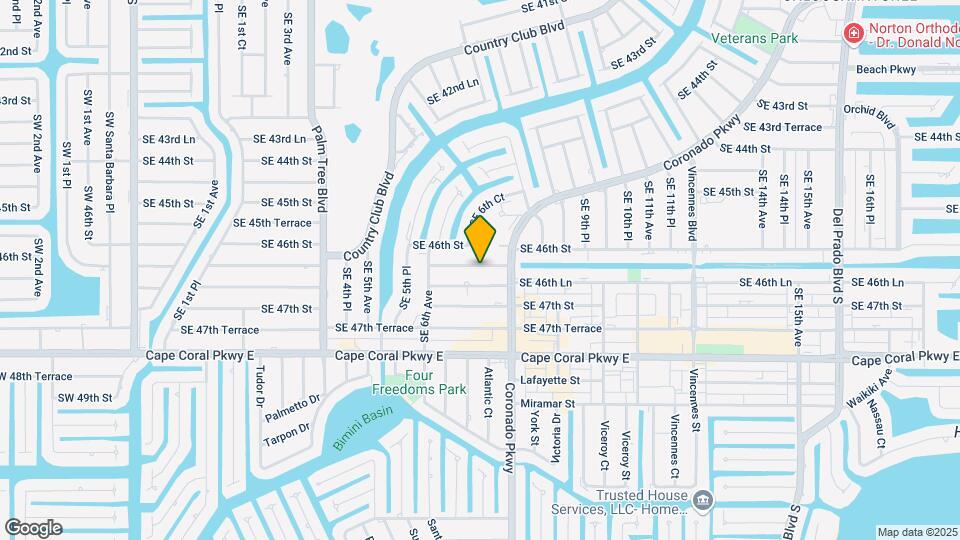710 SE 46th Ter Map and Location Details