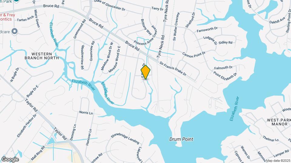 2920 E Point Dr Mapa y Detalles de la Ubicación