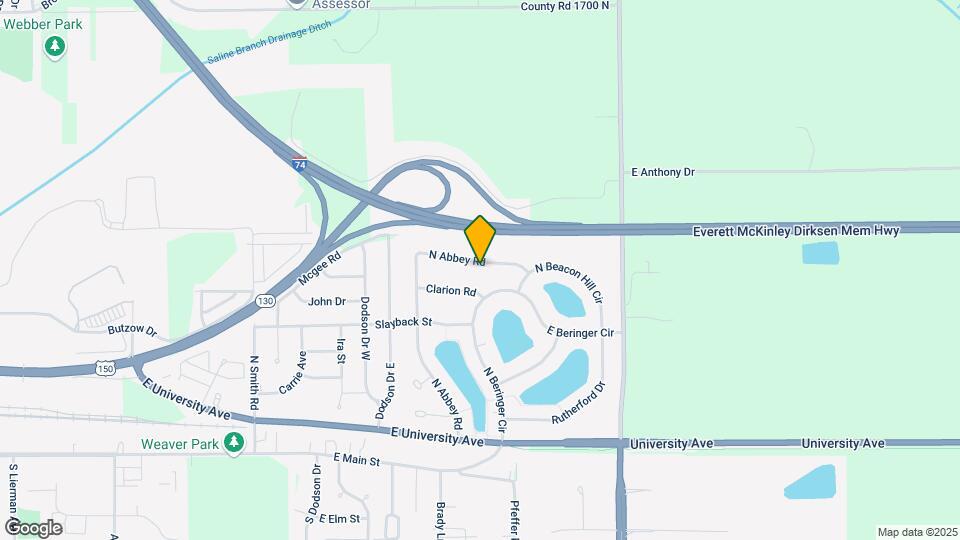 2821 Haydon Dr Map and Location Details