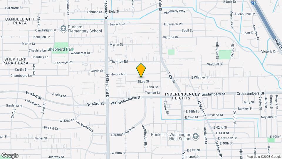 417 Sikes St Map and Location Details