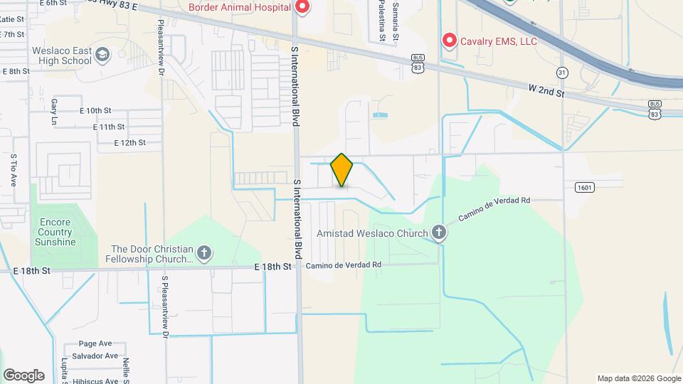 1424 Alta Vista Dr Map and Location Details