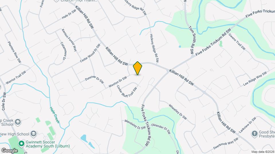 4200 Weston Dr SW Map and Location Details